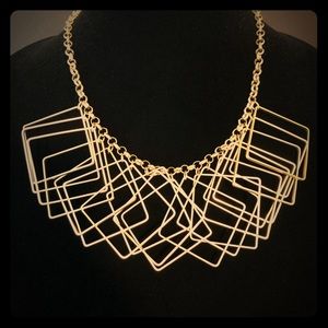 Link squared necklace